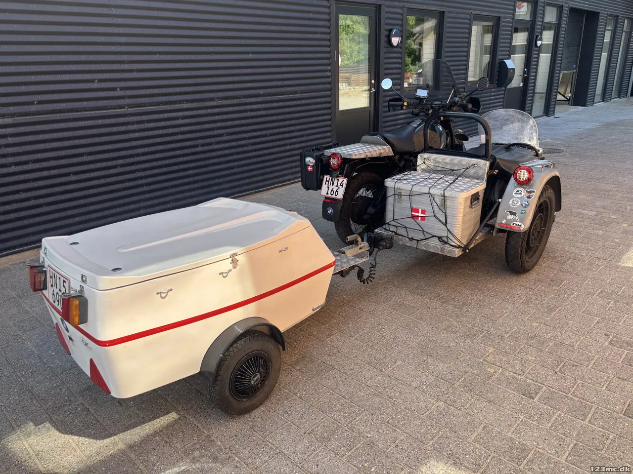 Billede 4 - BMW R 80 GS m sidevogn og trailer