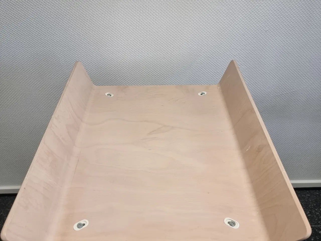 Billede 3 - Lækkert Leander Linea puslebord i bøg inkl. origin