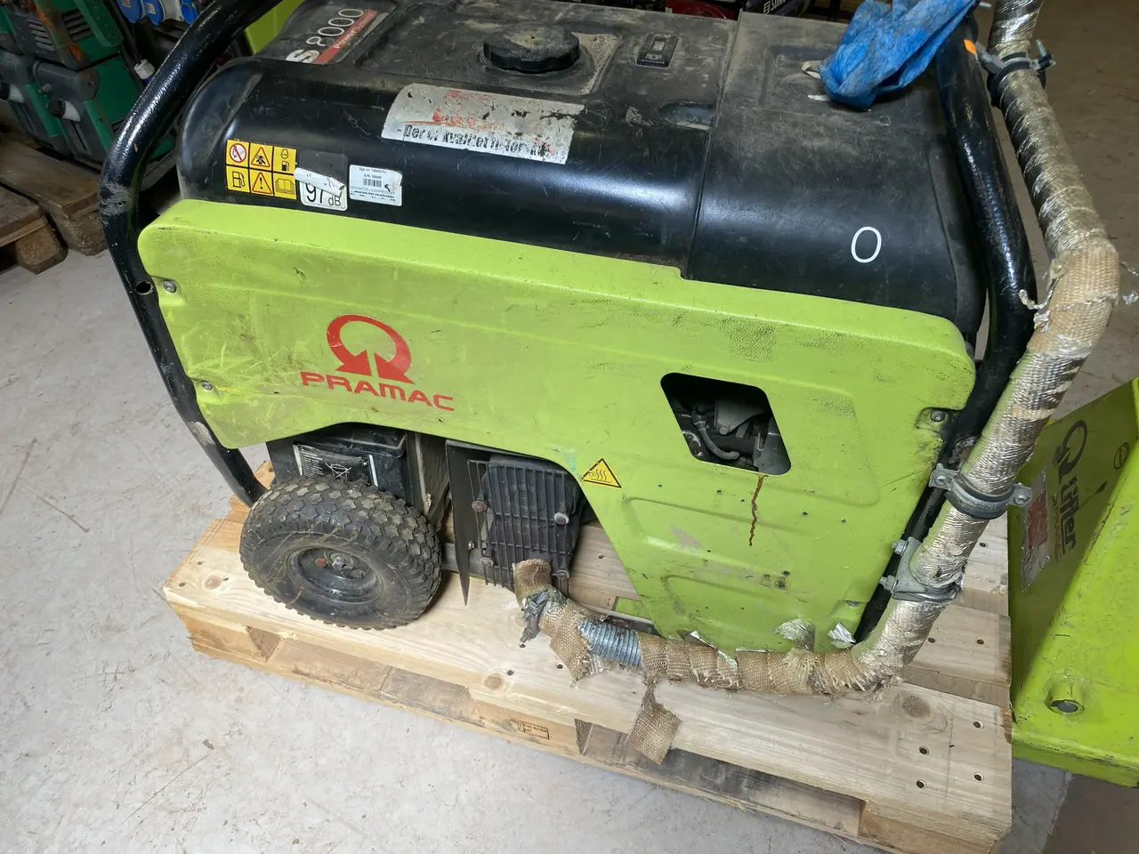 Billede 1 - Benzin Generator PRAMAC S8000