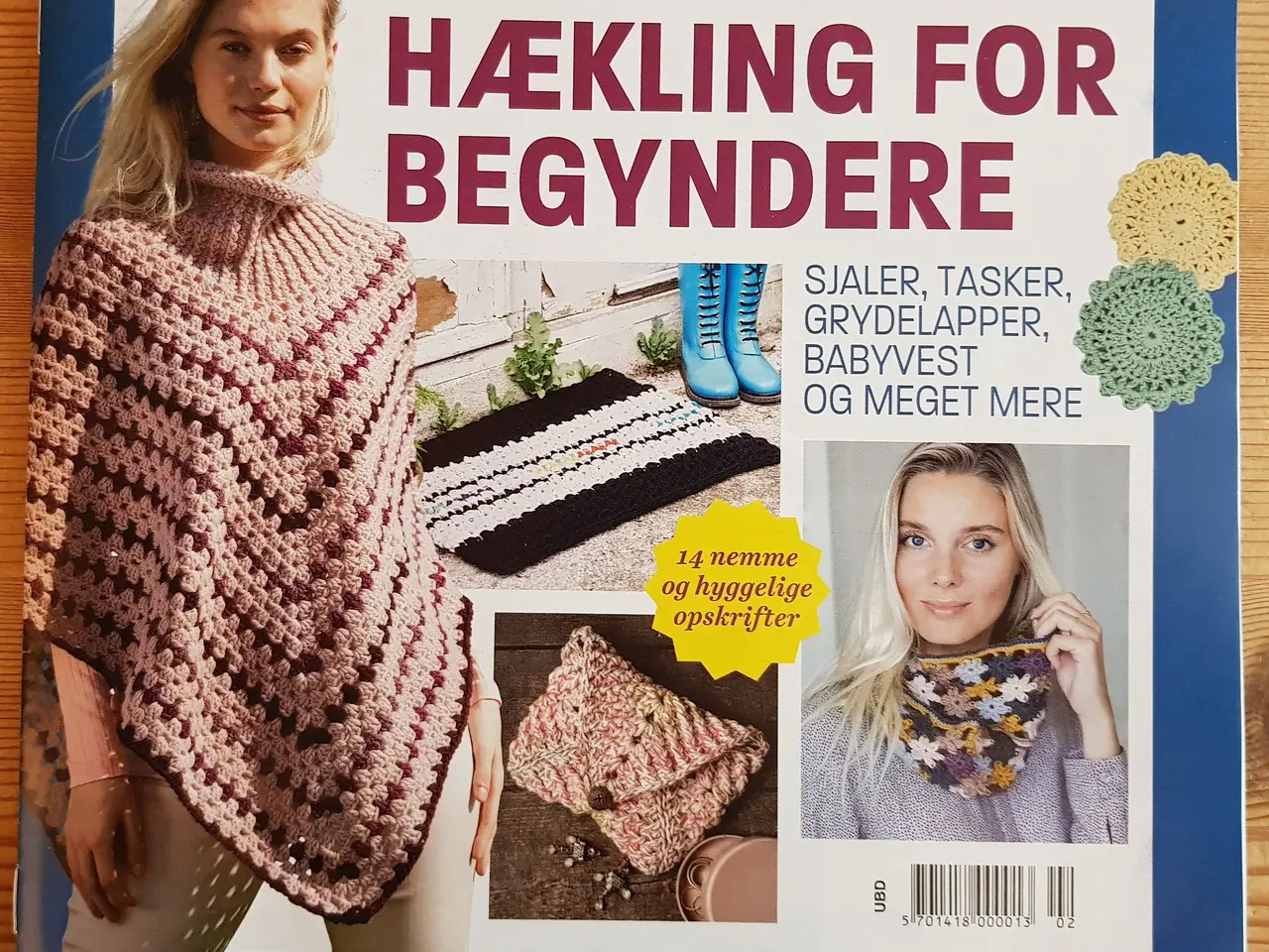 Billede 8 - Bøger/blade med blandet sy, strik og hækling