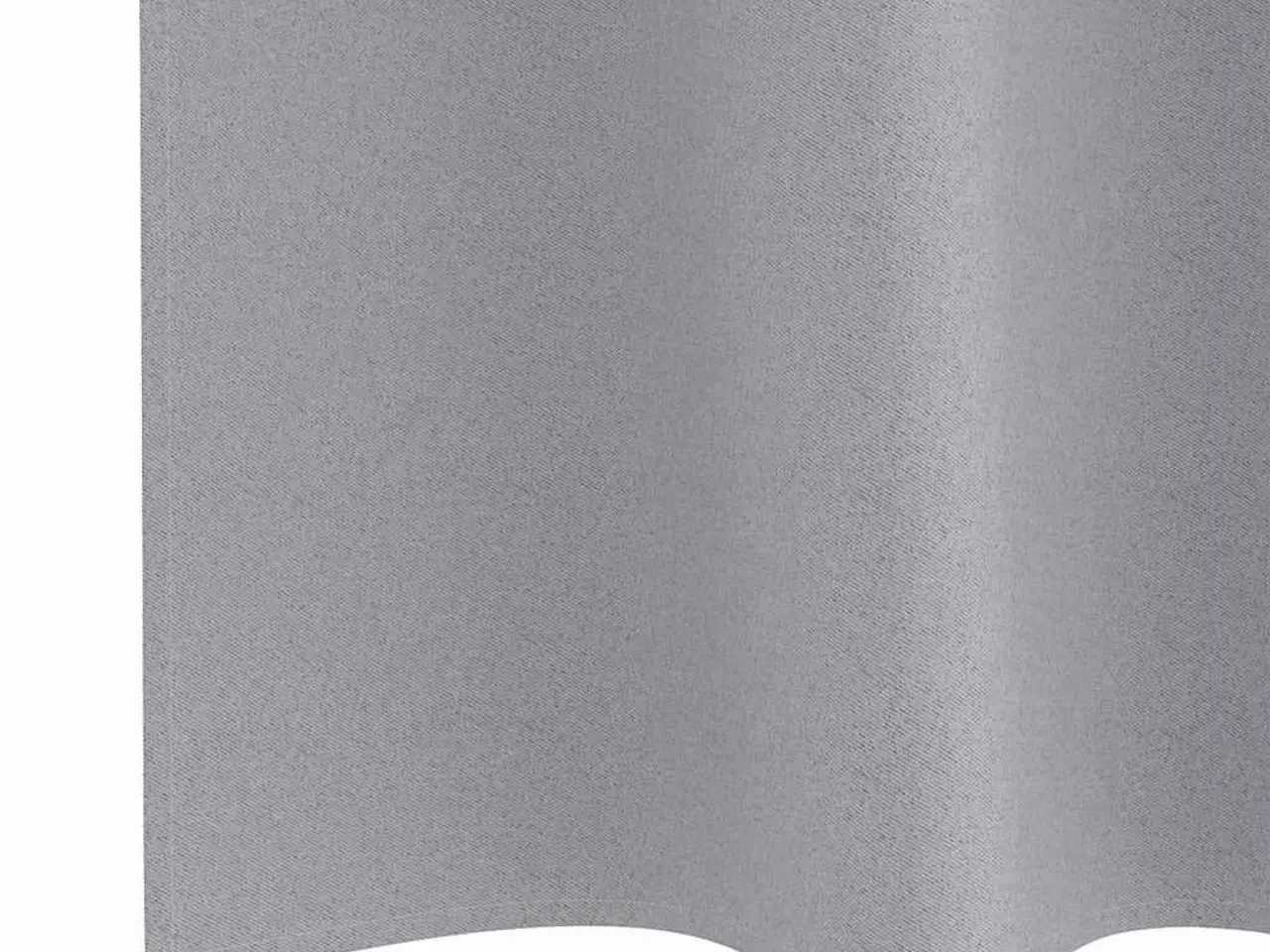 Billede 5 - Mørklægningsgardiner med ringe - lysegrå, 2 stk., 245 x 140 cm