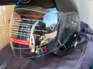 Bluetooth MC / Scooter hjelm – Helt som ny