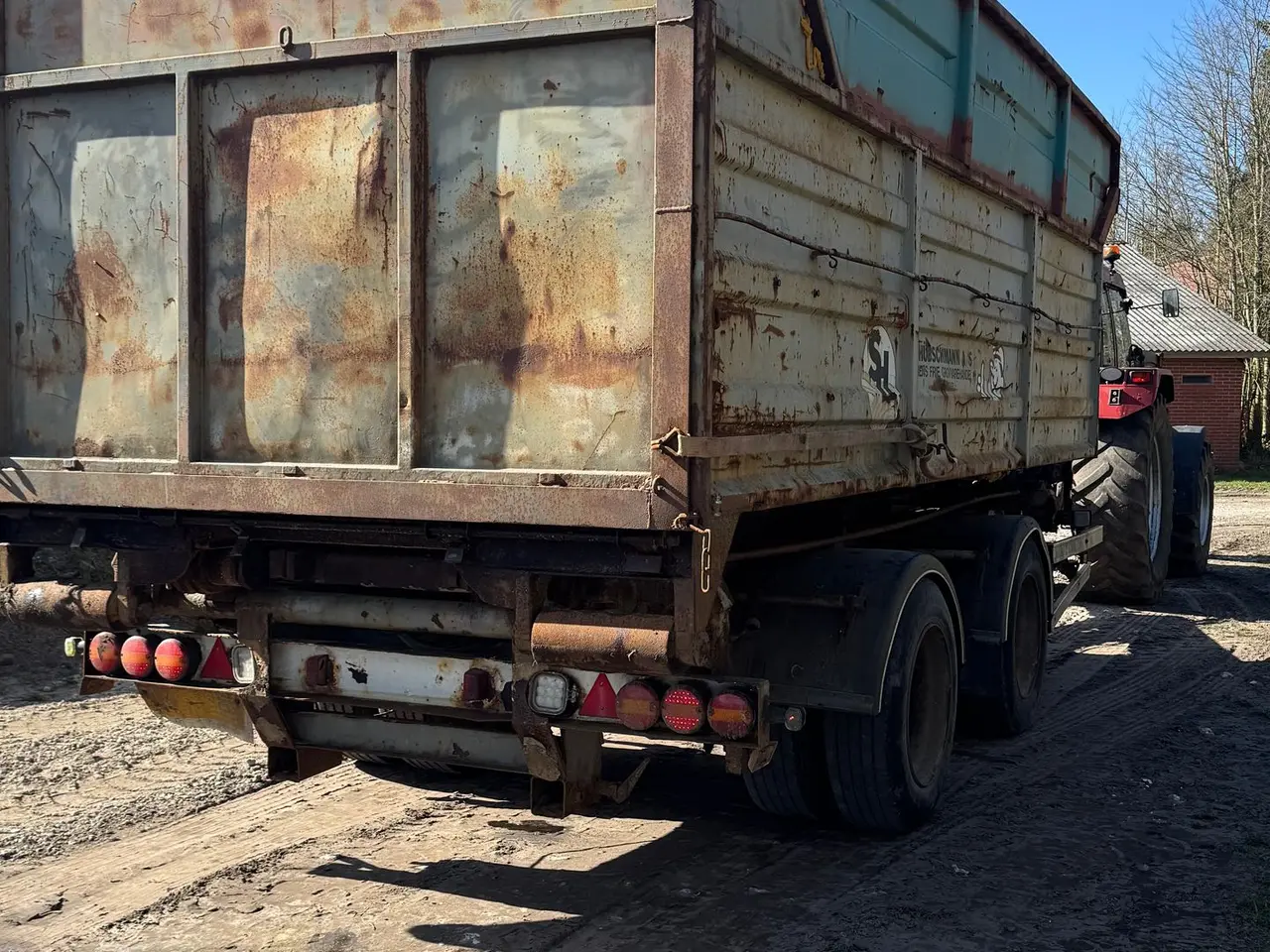 Billede 9 - - - - Wirehejsvogn med container