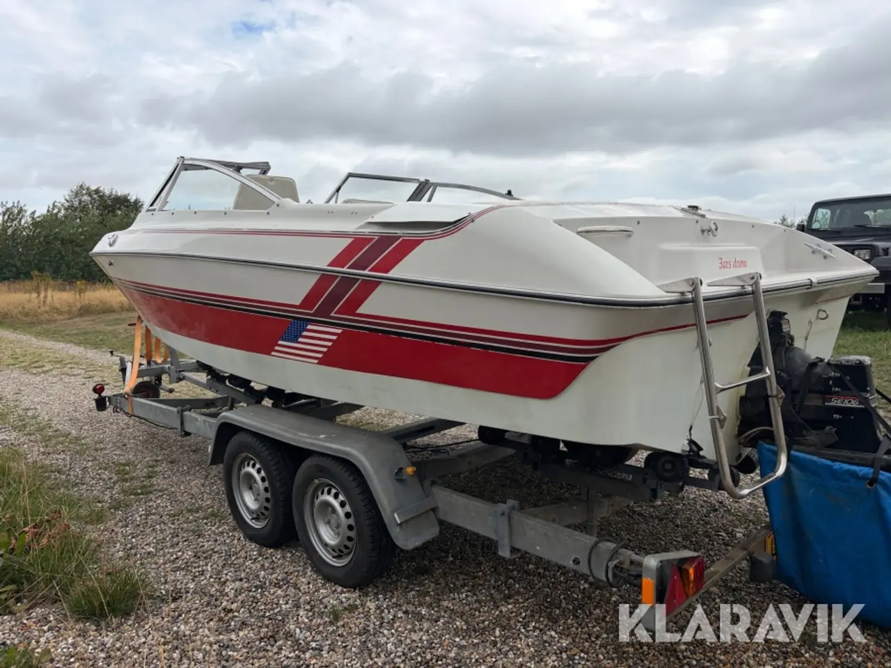 Billede 2 - Båd med trailer Larson DC-190 mercruiser v8
