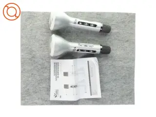 2 Karaoke mikrofoner (str. 22 x 8cm)
