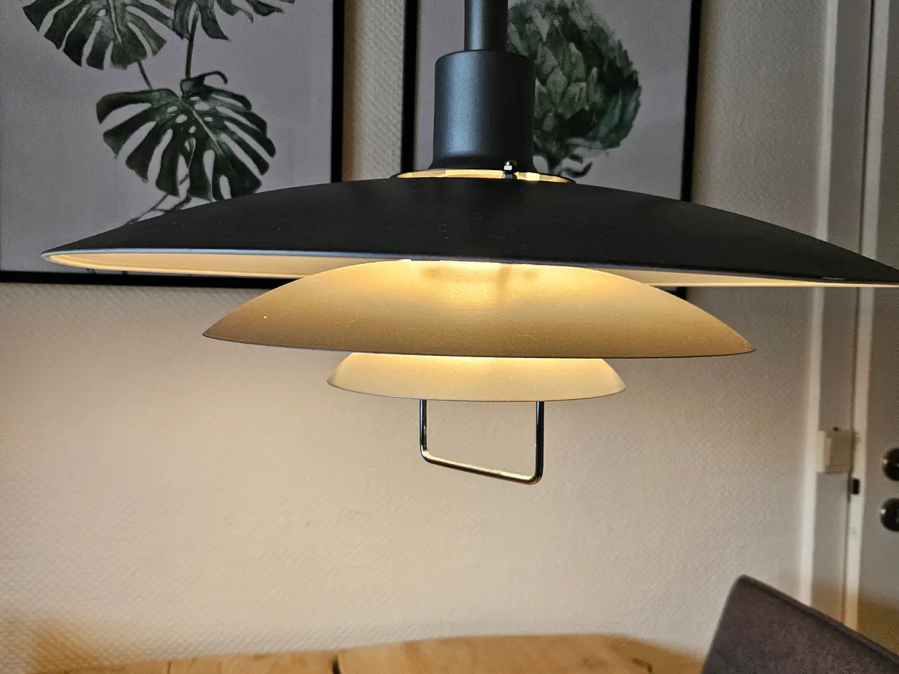 Billede 2 - Markslöjd loftlampe med hejs.
