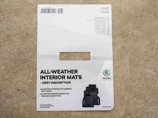 Til Skoda Octavia sælges vinter gummi måtter