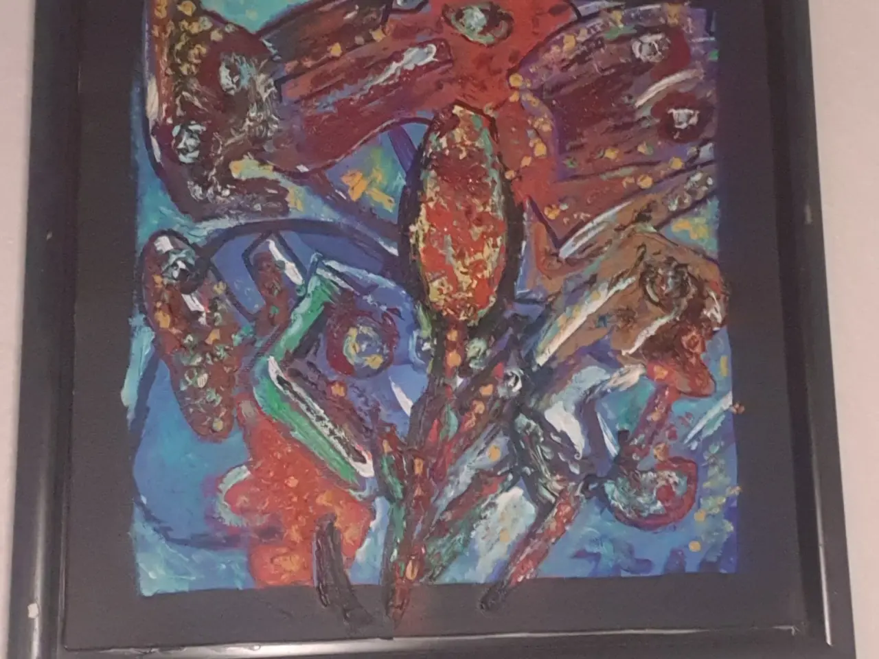 Billede 2 - Olie på lærred 30×30 cm