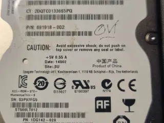 Seagate Mpmentus Thin 500GB!