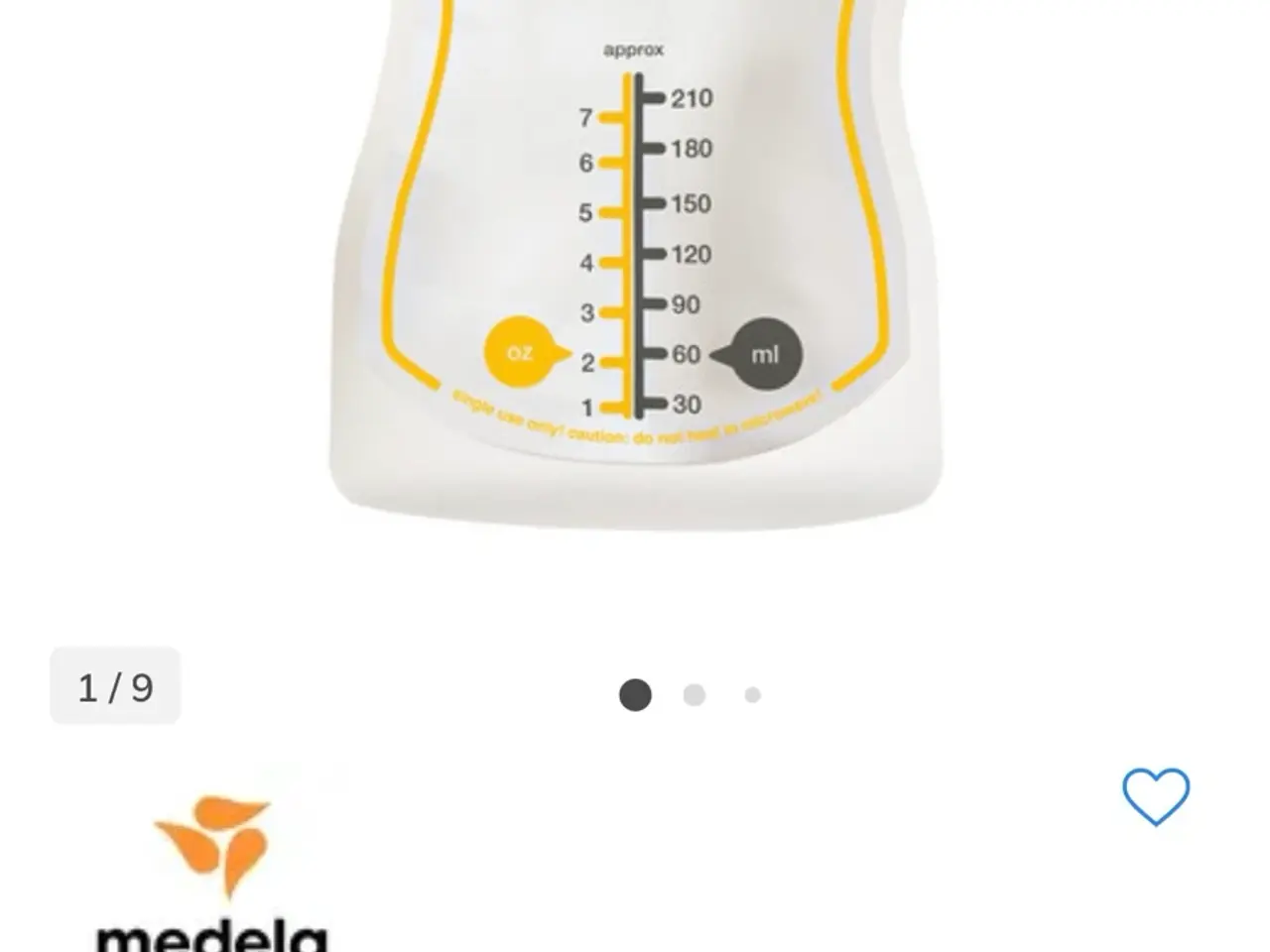 Billede 1 - Medela Easy Pour opbevaringsposer til brystmælk -