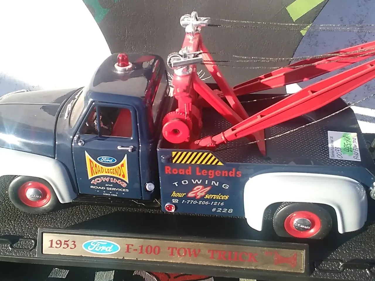 Billede 1 - 1953 F-100 Wrecker Tow Truck.