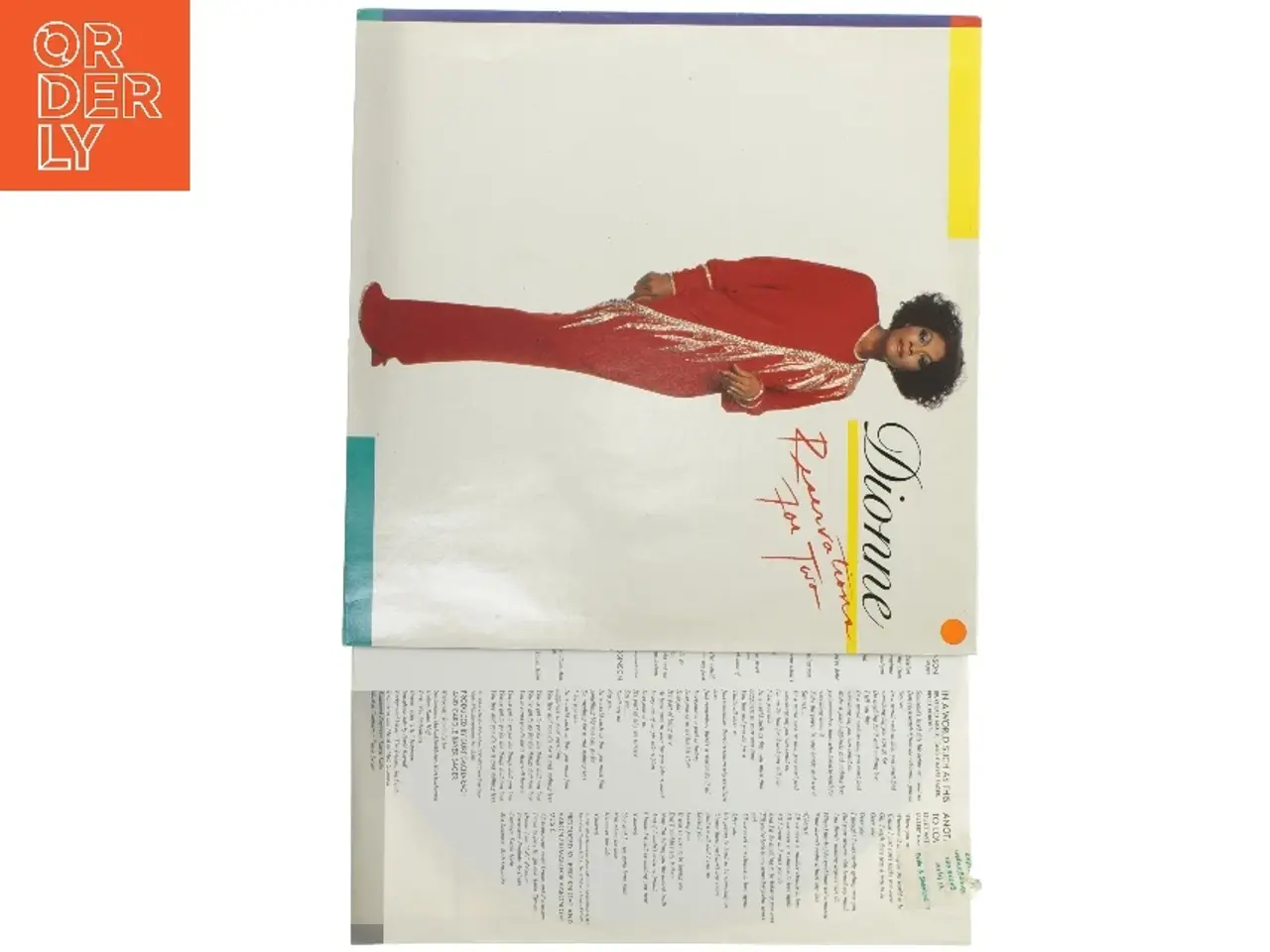 Billede 2 - Dionne - Reservations For Two LP fra Dionne Warwick