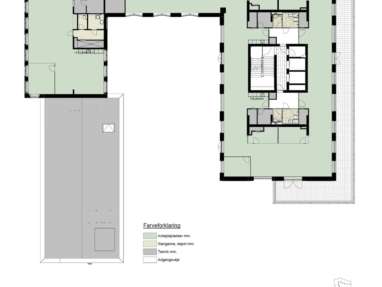 Billede 11 - Unik etage med egen tagterrasse