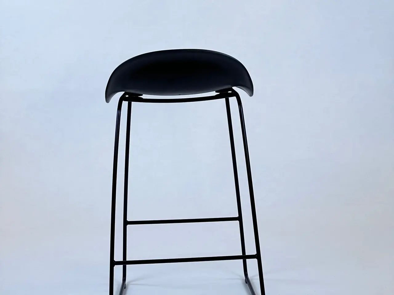 Billede 5 - GUBI 3D Bar Stool Barstol – Sort SH 75 cm
