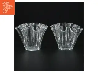 Gennemsigtige glasvaser (str. 9 x 11 cm)