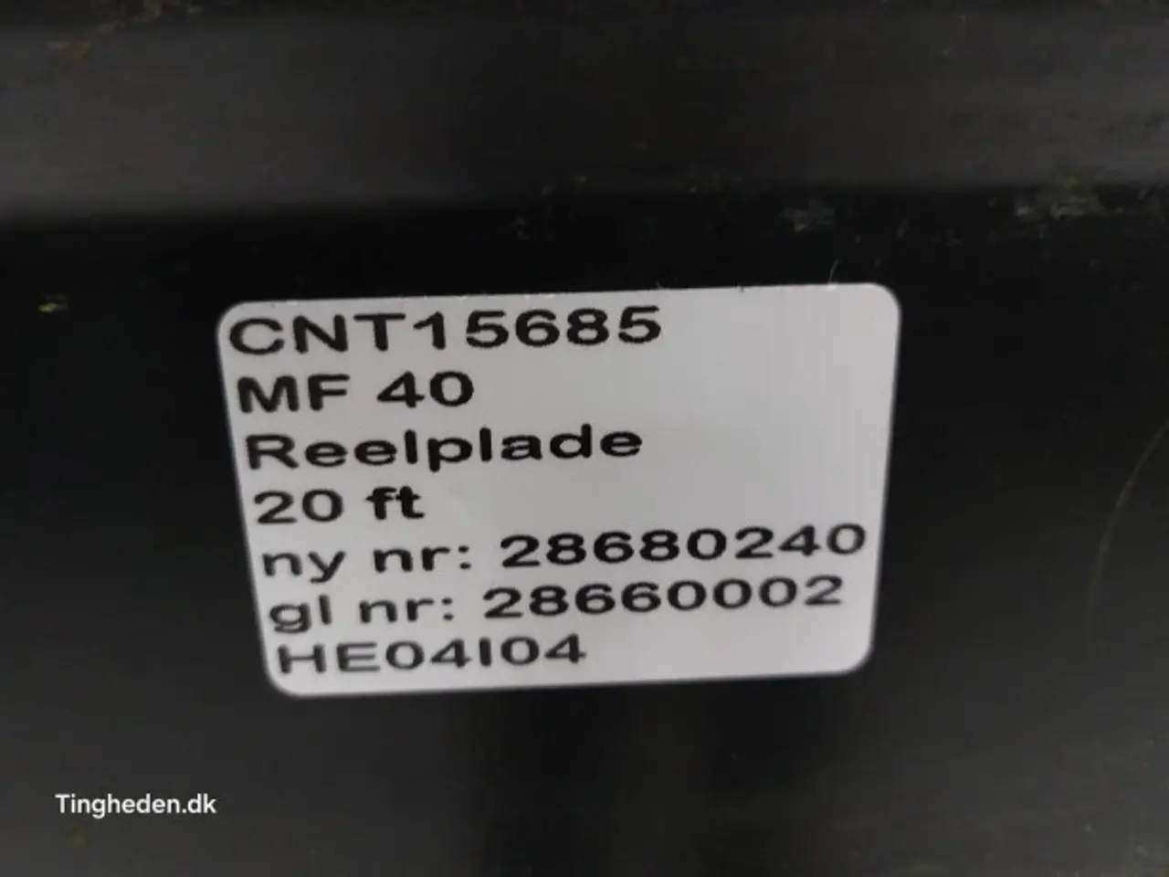 Billede 15 - Massey Ferguson 40 Reelplade 28680240