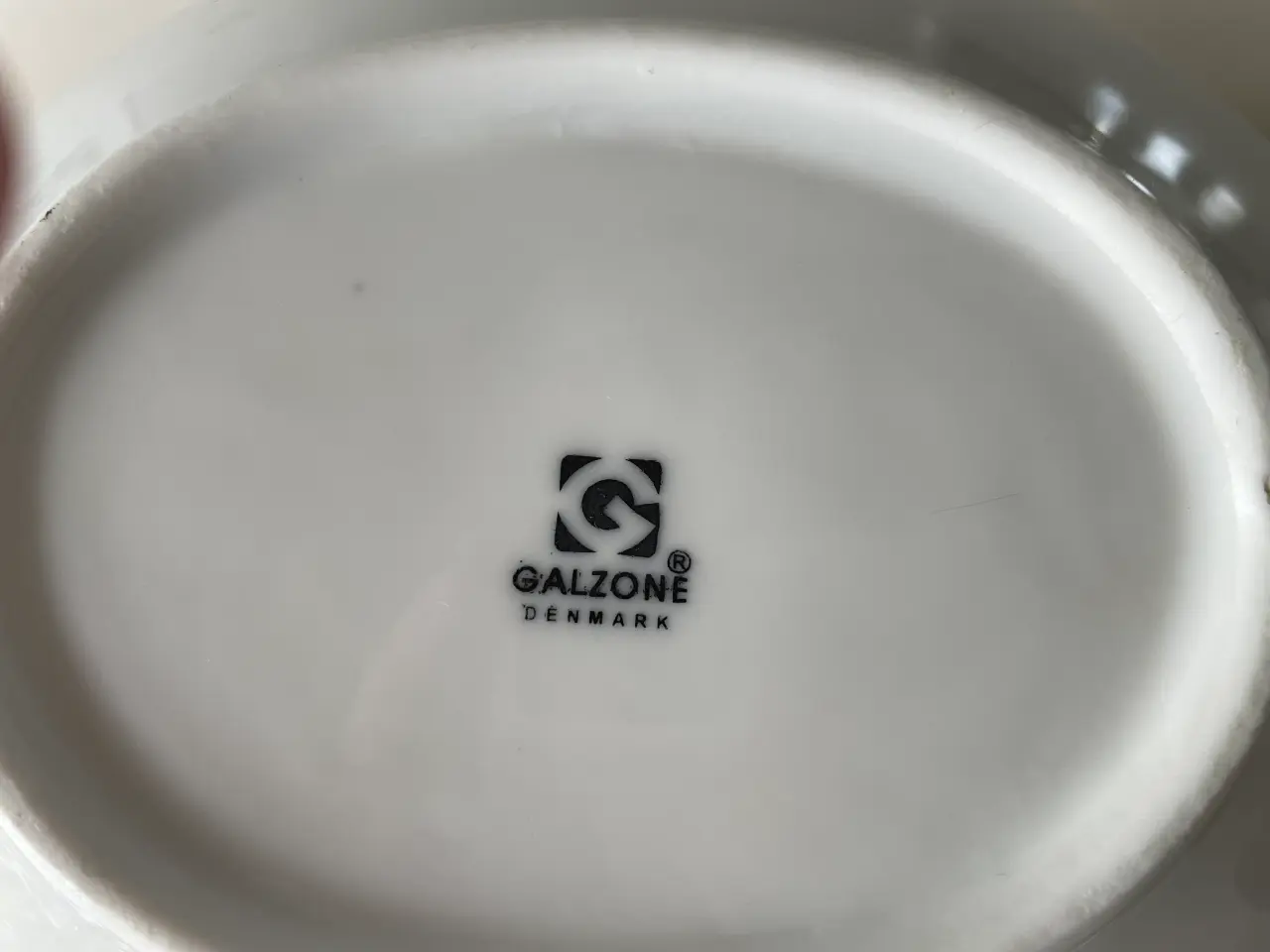 Billede 3 - Galzone serveringsfad med hanke