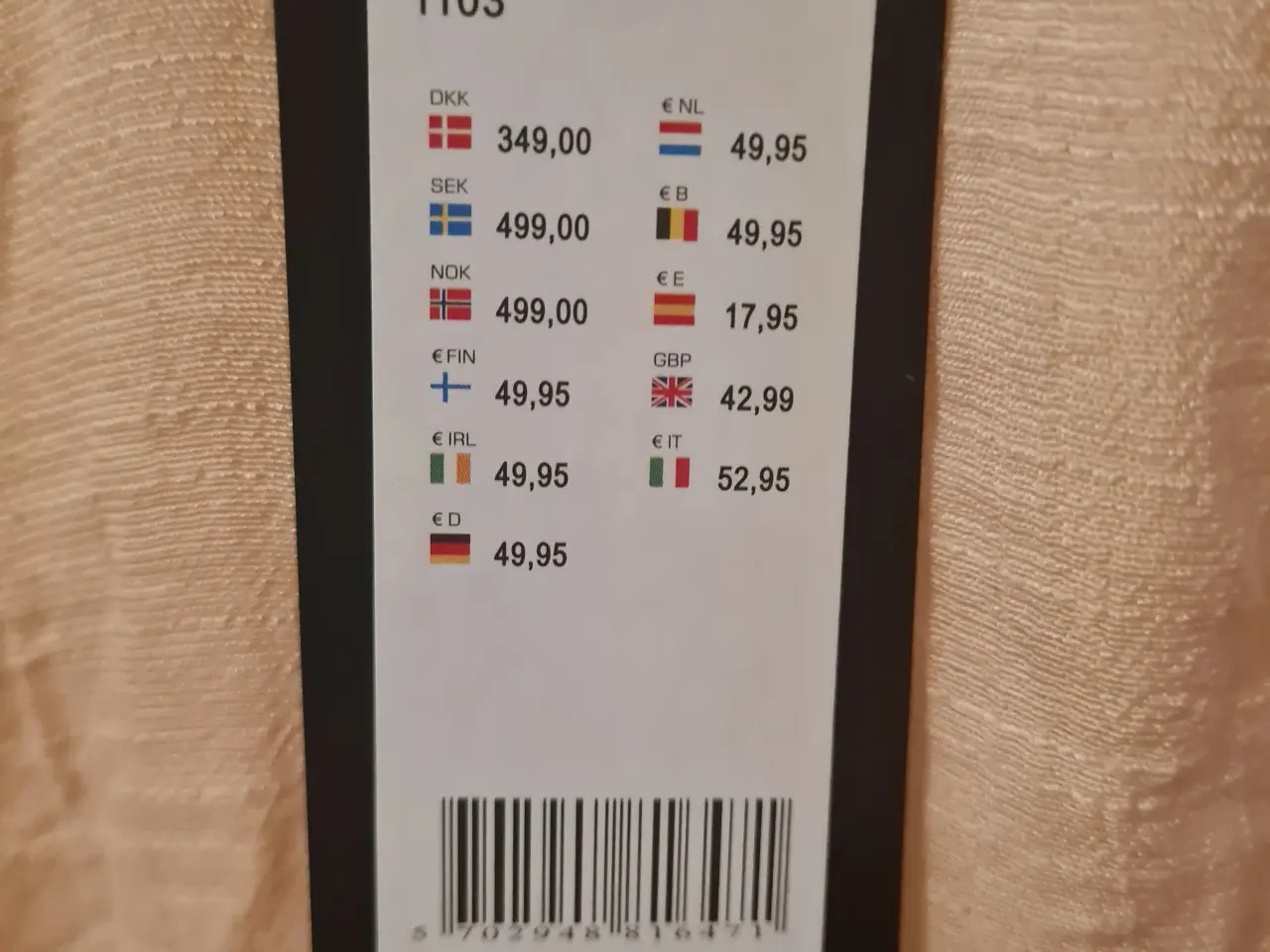 Billede 6 - Ny tunika str L 40 fra Fransa