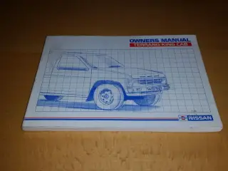 Instruktionsbog Nissan King Cab.