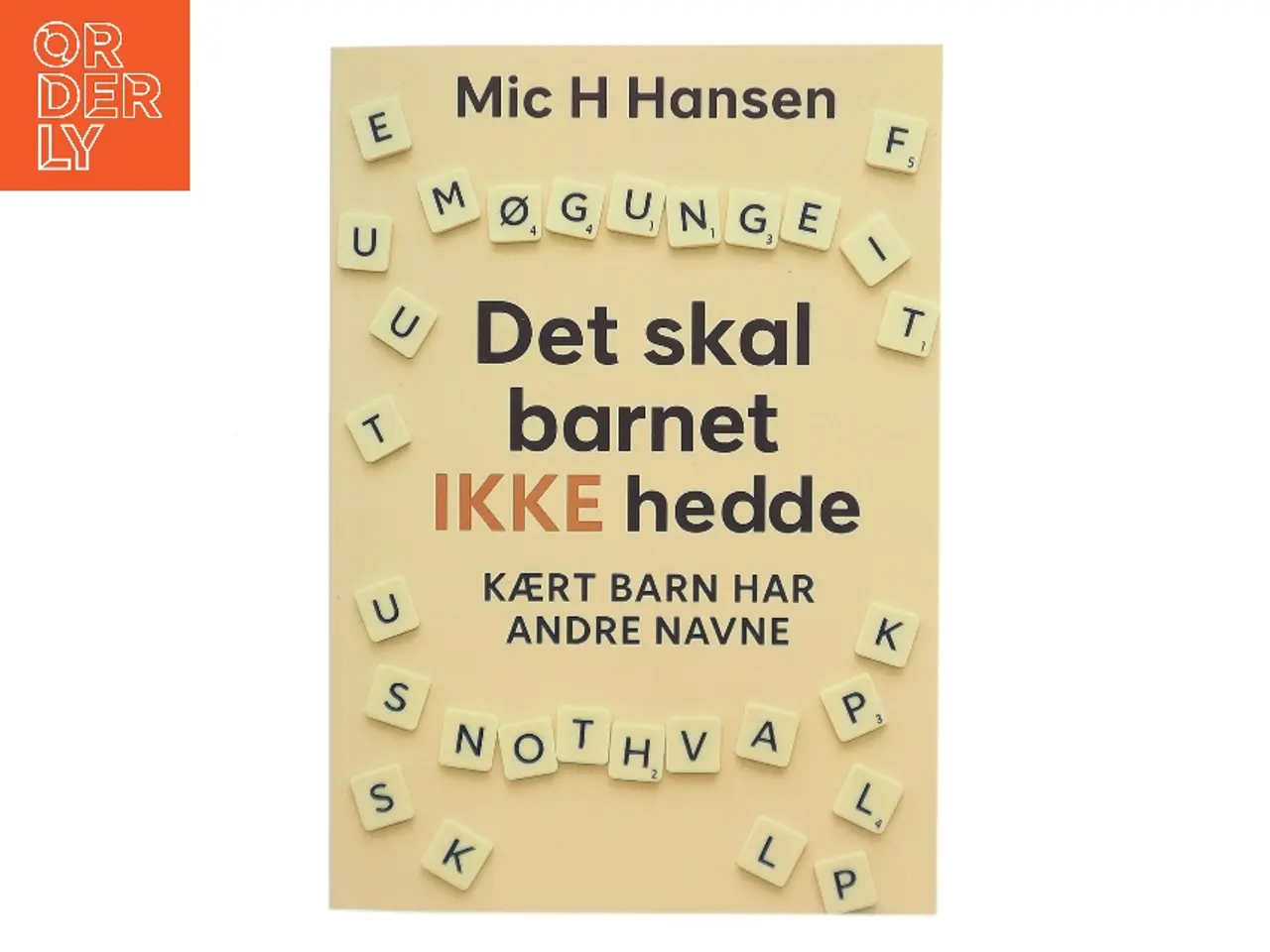 Billede 1 - Det skal barnet ikke hedde! : kært barn har andre navne af Mic Hoffmann Hansen (Bog)
