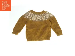 Strikket sweater (str. Længde, 32 cm. bryst, 30 cm)