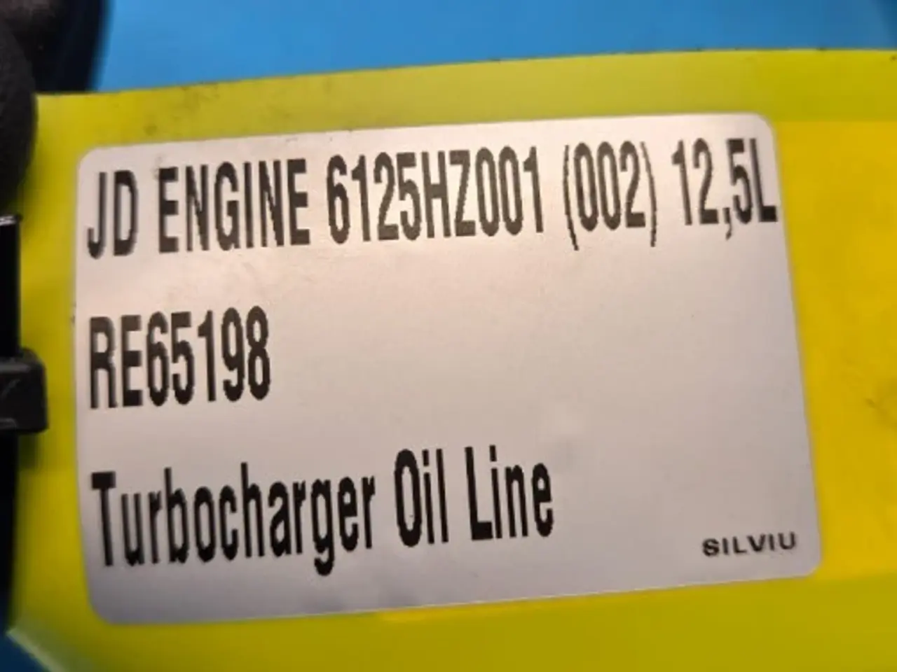 Billede 9 - John Deere 6125HZ001 Rør RE65198
