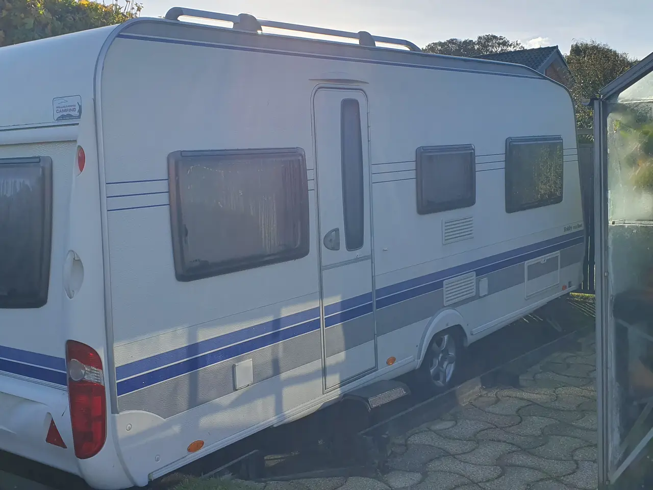 Billede 1 - Hobby campingvogn med fortelt