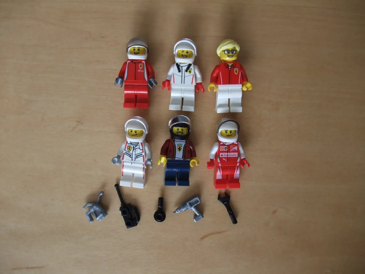 Billede 1 - Lego Ferrari Figurer+Tilbehør