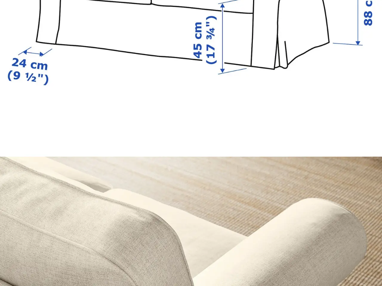 Billede 4 - 2 & 3-personers IKEA Ektorp sofaer