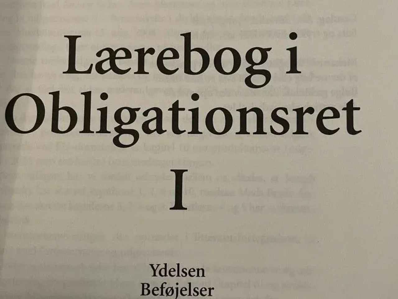 Billede 4 - Lærebøger i obligationsret I & II på SDU mf.