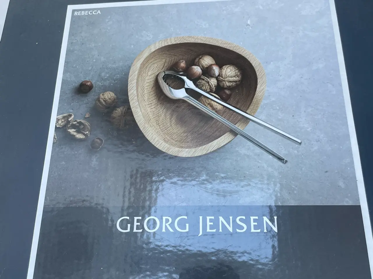 Billede 1 - Georg Jensen nøddeskål og nøddeknækker