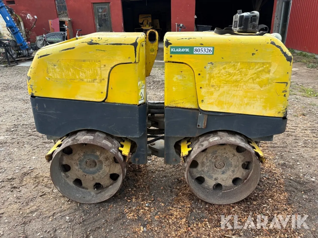 Billede 8 - Råjordskompaktor Wacker Neuson RT 82-SC2 - fjernstyret tandem-/grøftevalse