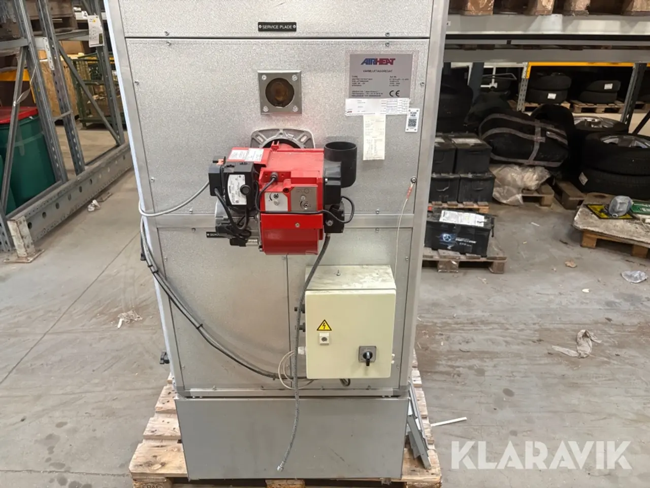 Billede 6 - Varmluftaggregat AirHeat AV-95