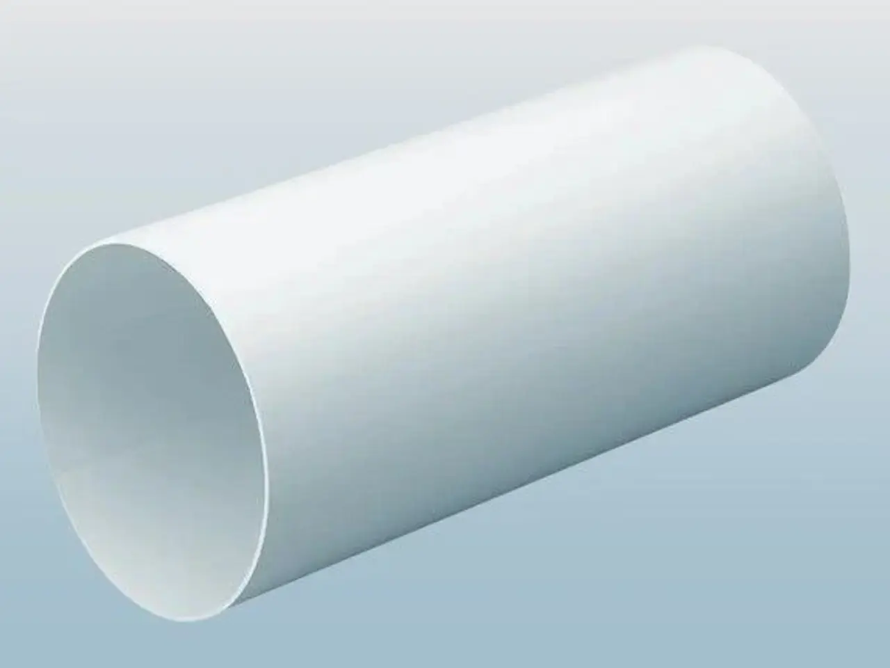 Billede 1 - ⭐️- Rør 1000 mm x ø125mm - Easipipe Ventilation