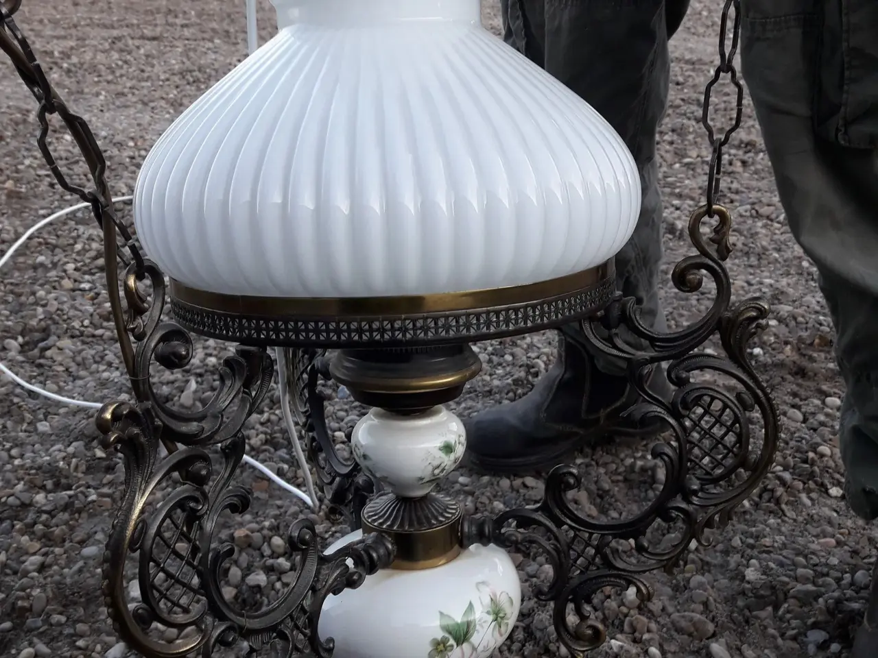 Billede 4 - Flot gammel lampe