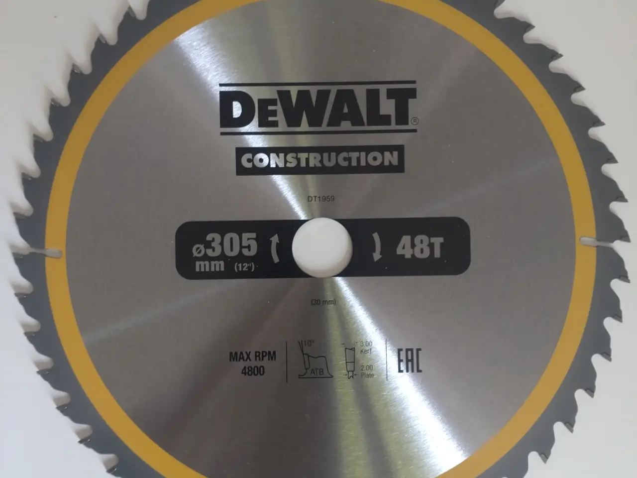 Billede 3 - Dewalt savklinge 305 x 30