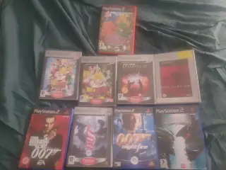 Diverse playstation 2 spil