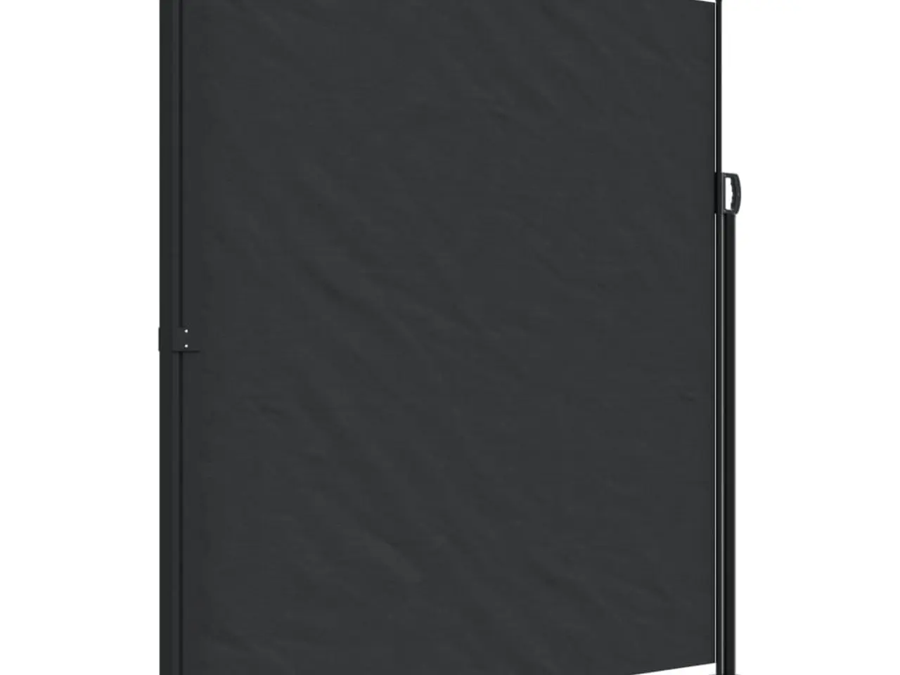 Billede 2 - Sidemarkise 220x500 cm sammenrullelig sort