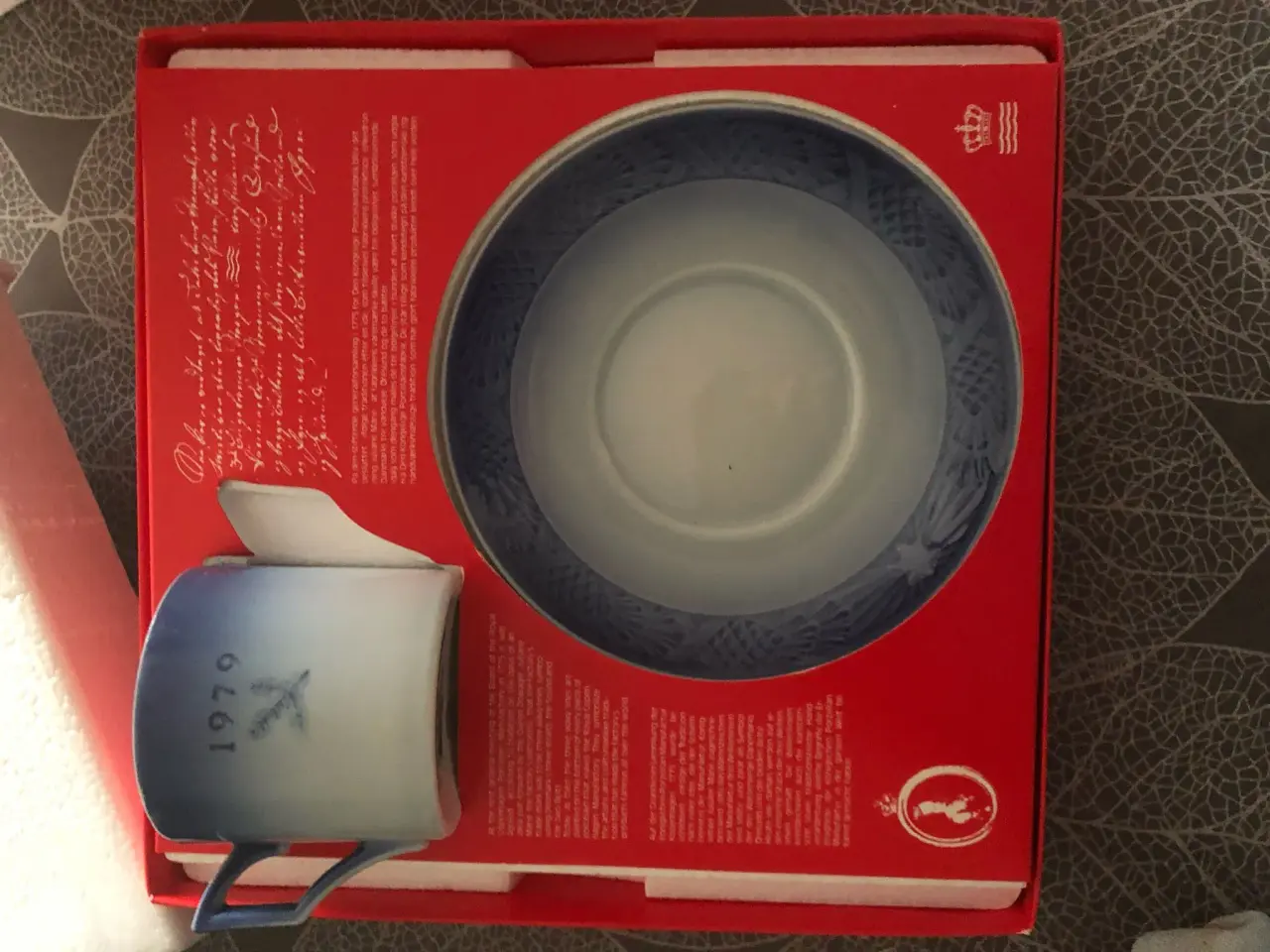 Billede 20 - Platter og juleklokker, jule koppesæt.