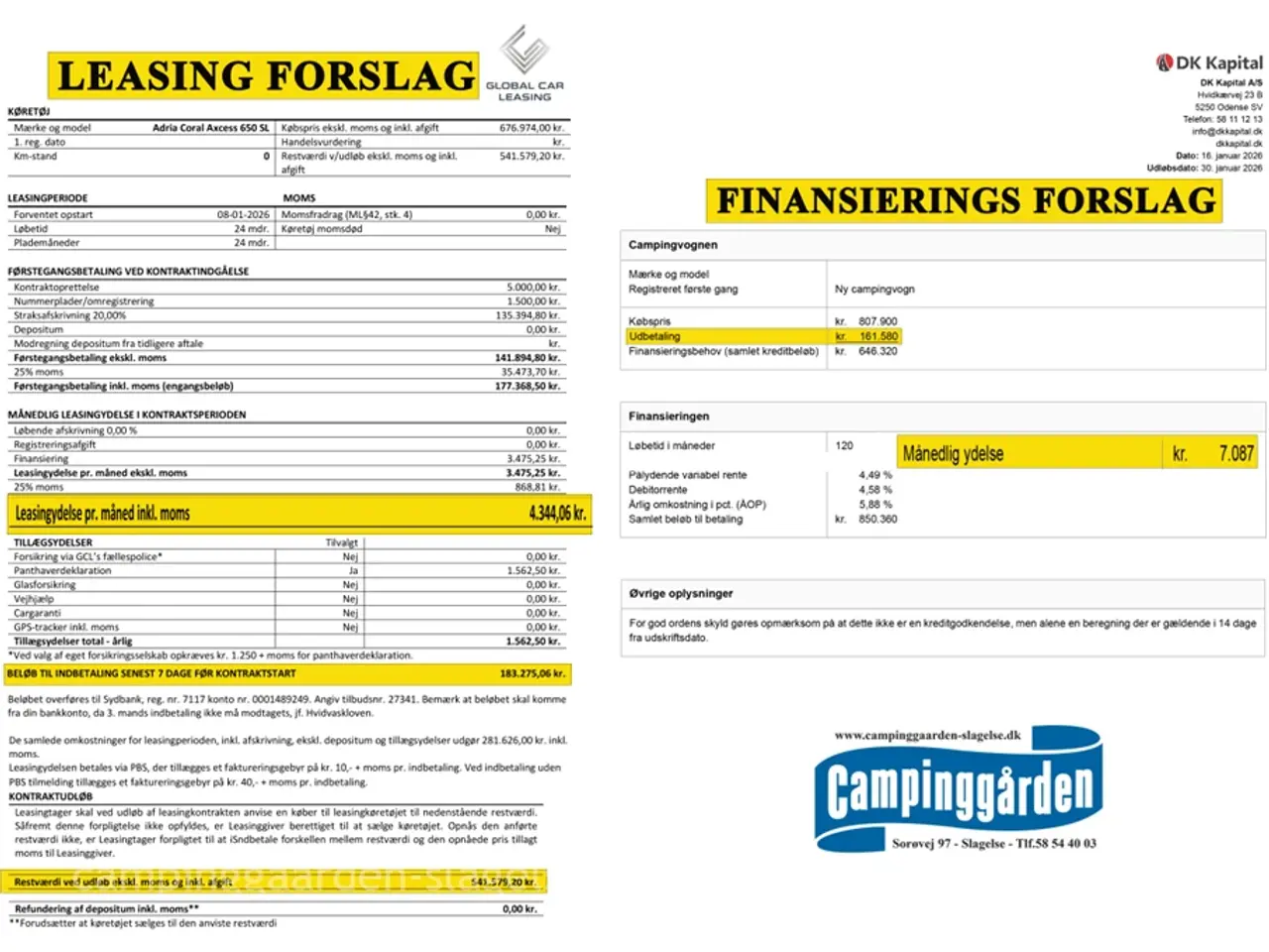 Billede 2 - 2023 - Adria Coral AXESS 650 SL VOGNEN ER PÅ LAGER - NEDSAT KR 58100,-