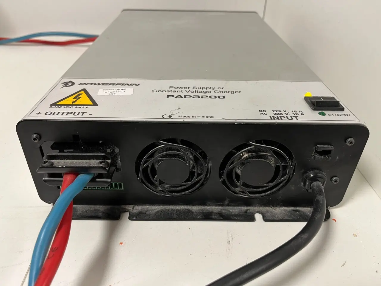 Billede 4 - Powerfinn PAP3200 strømforsyning 0-108VDC 0-42A