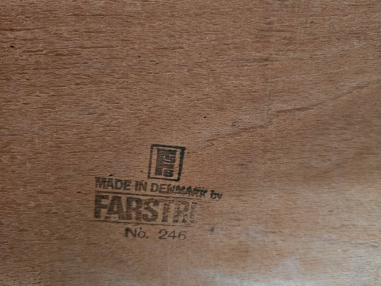 Billede 2 - Farstrup spisebordsstol – model 246 – 