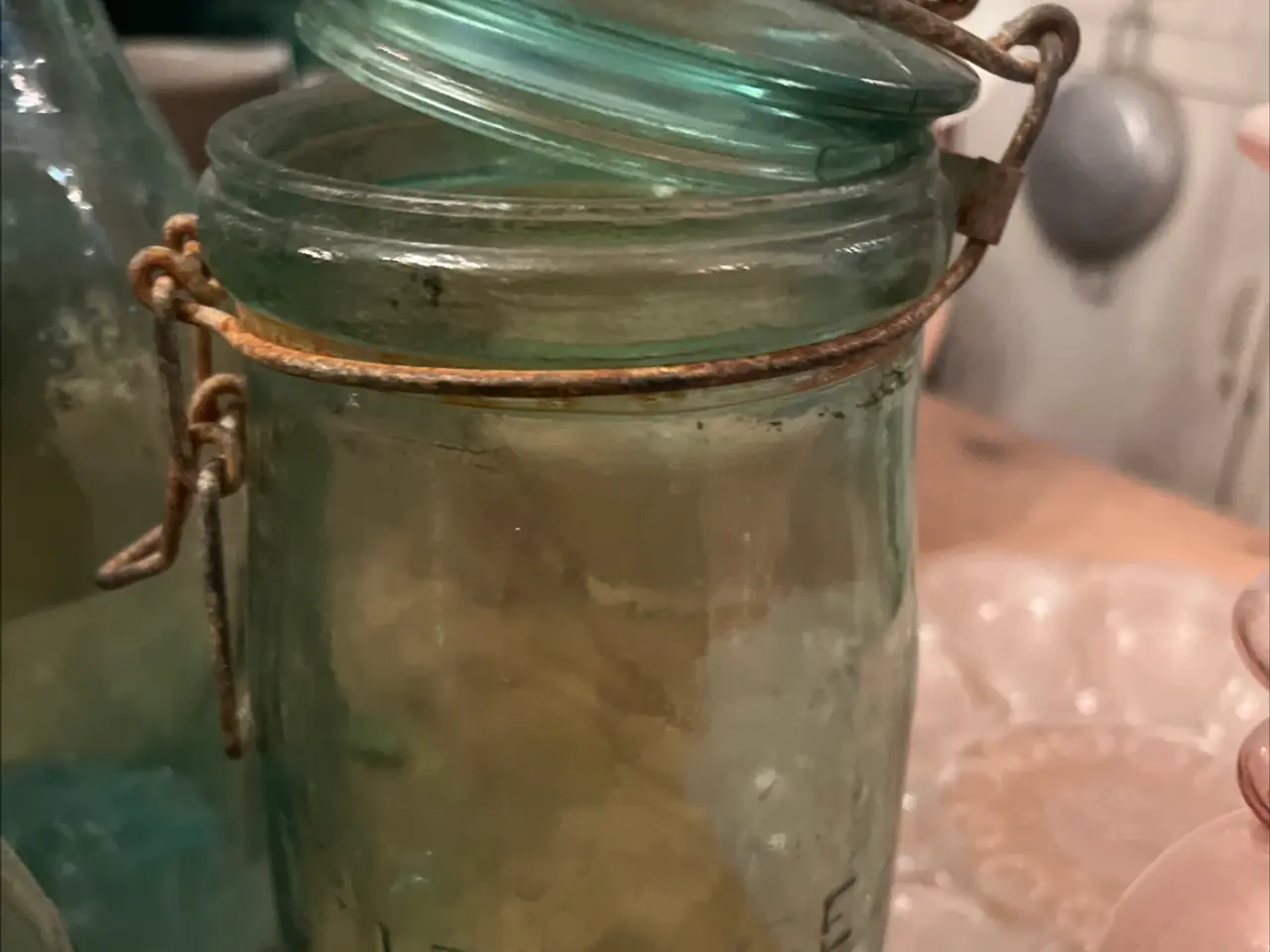 Billede 4 - Franske henkogningsglas grønne