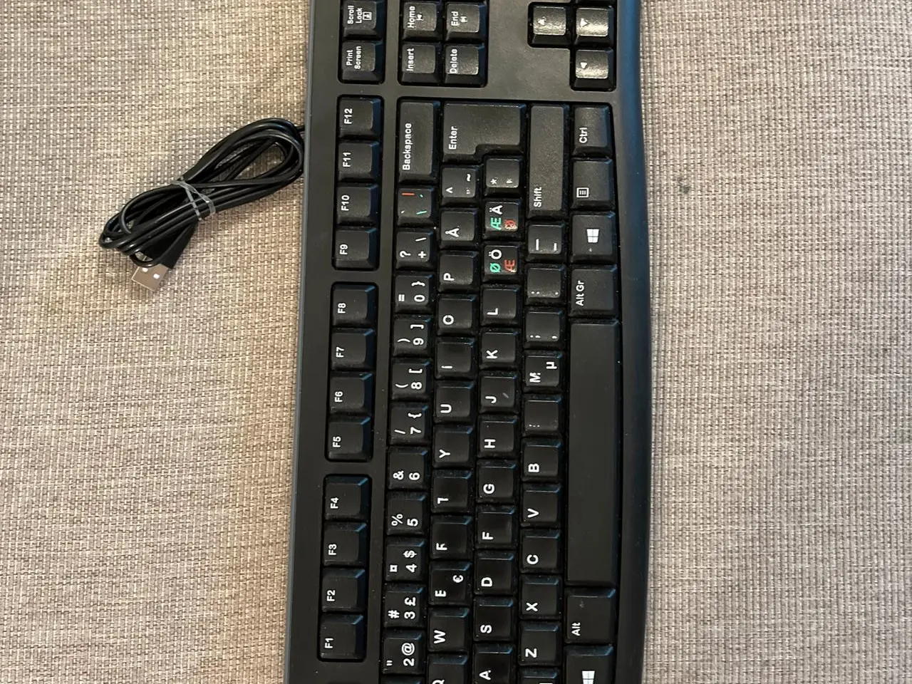 Billede 1 - Logitech USB-tastatur K120