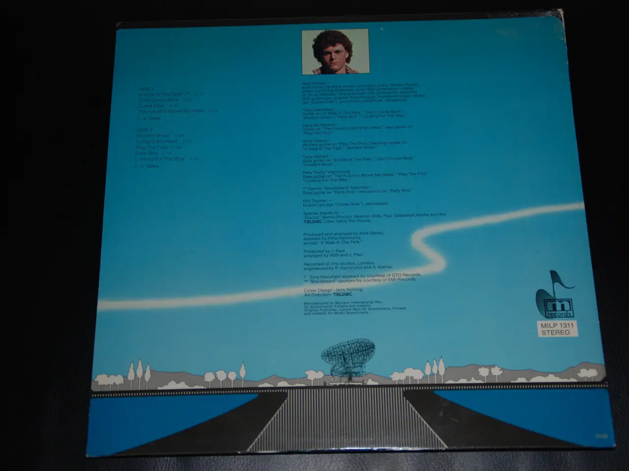 Billede 2 - Lp - Nick Straker Band