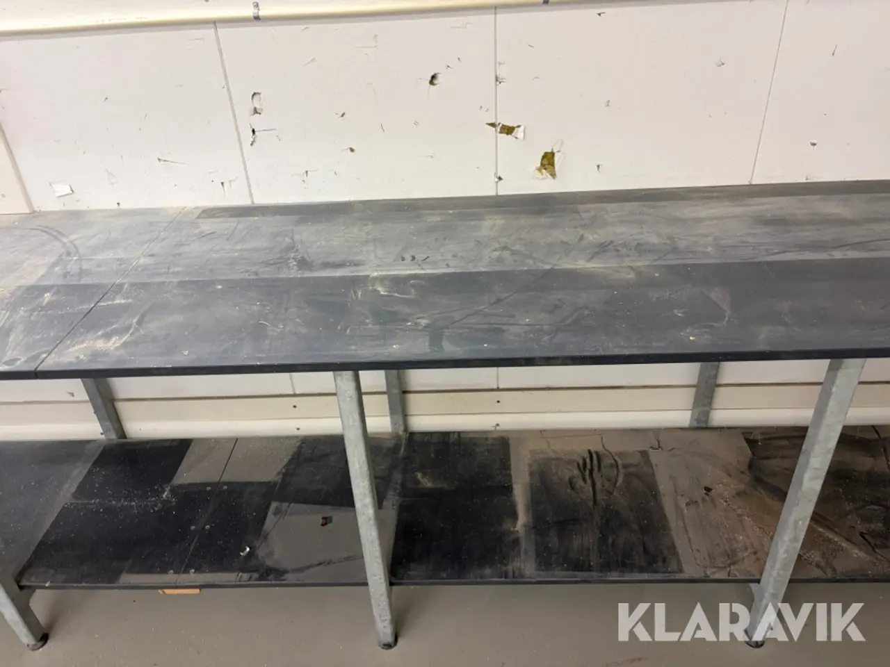 Billede 4 - Arbejdsbord med metalramme