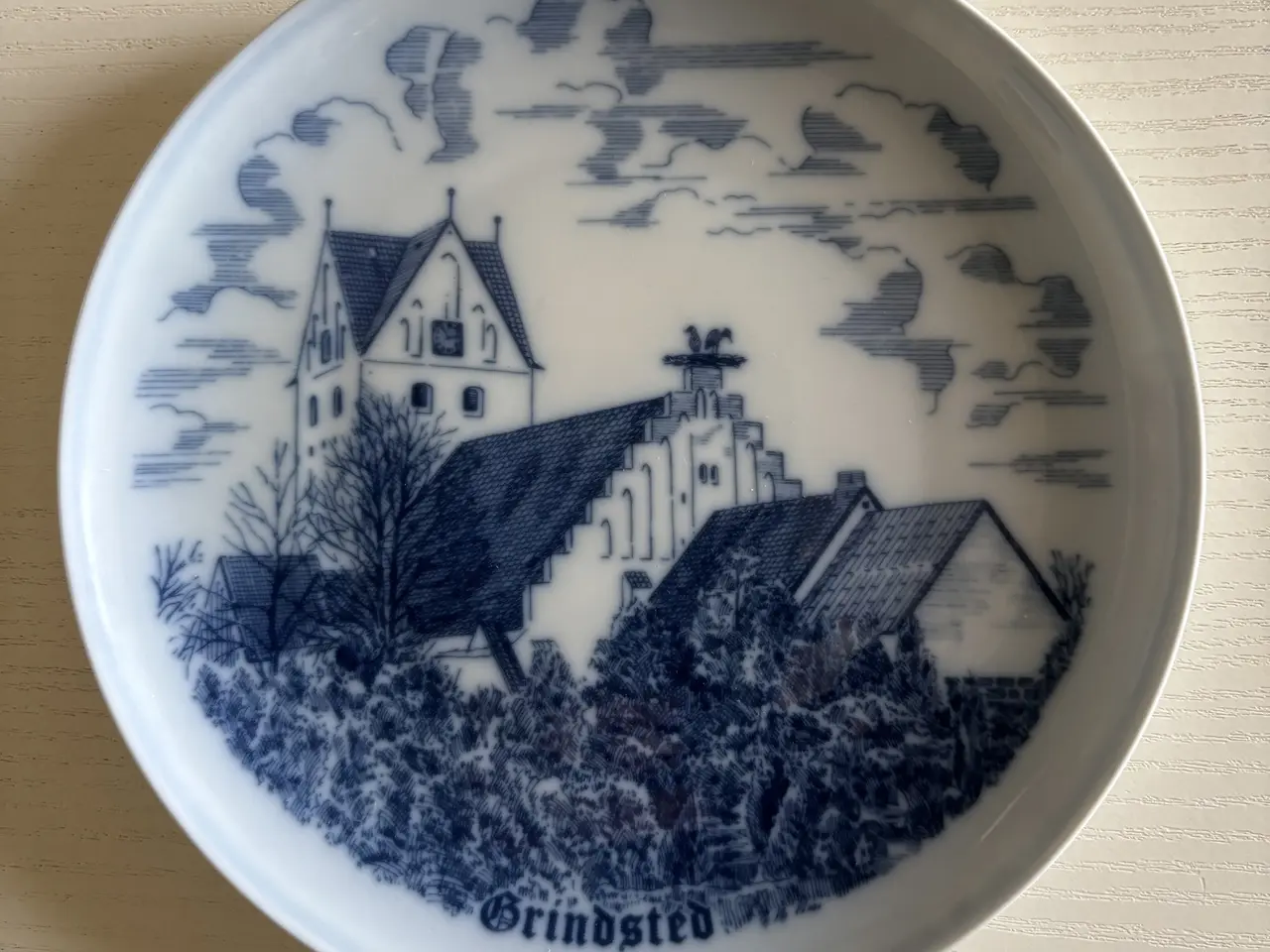 Billede 2 - Kirkeplatte med Urup kirke fra 1994, Millhouse, Da
