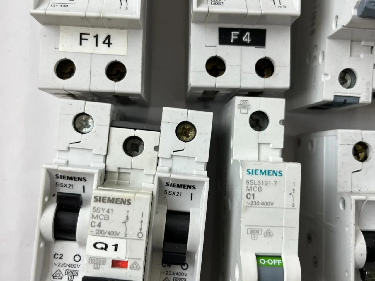 Billede 4 - Siemens 5SX2 5SL61 MCB Breaker parti C2 C4 C6 C10