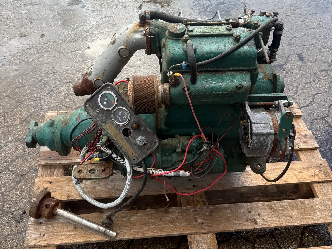 Billede 4 - Albin to cylinder diesel båd motor