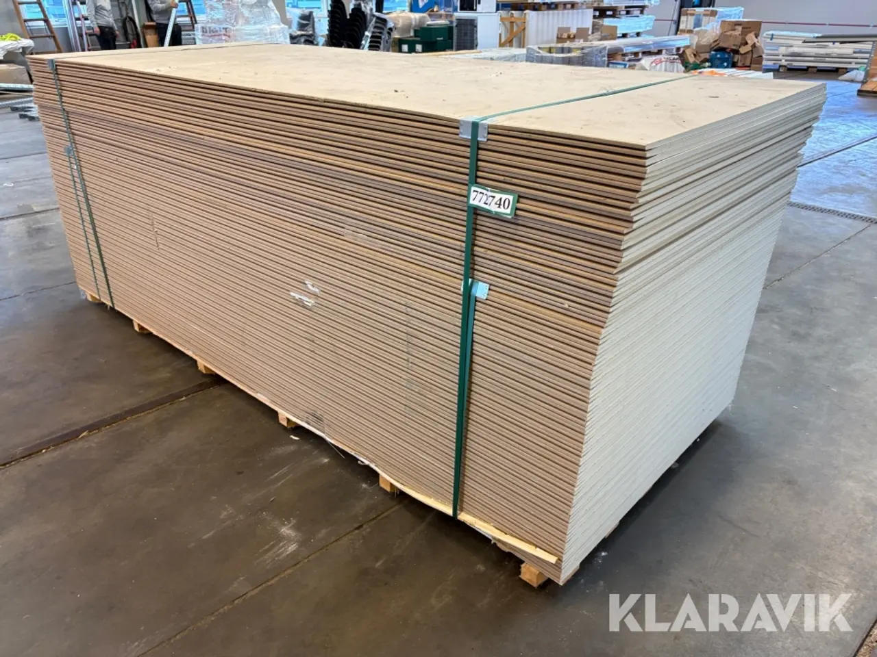 Billede 2 - Gipsplader Norgips Hardplatte - 90 styk